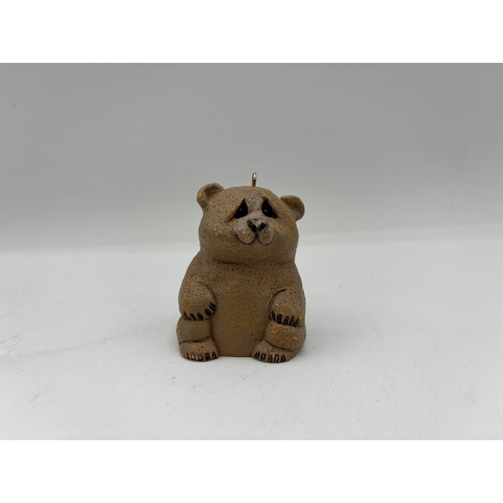 Hallmark Keepsake Dated 1995 Vintage Lou Rankin Bear Handcrafted Ornament